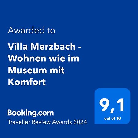 Villa Merzbach - Wohnen Wie Im Museum Mit Komfort Untermerzbach Buitenkant foto